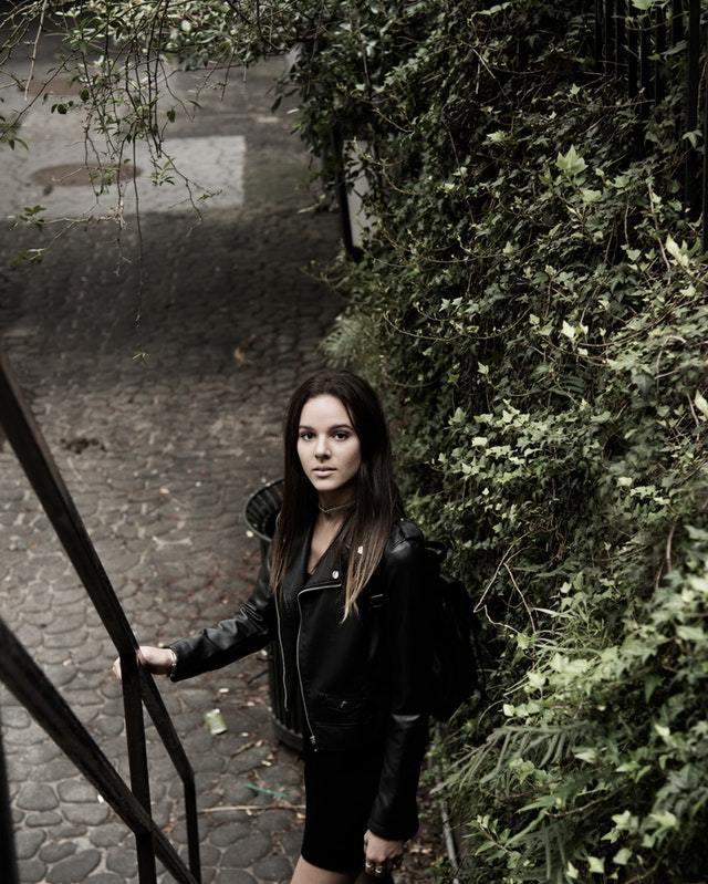 military leather jacket