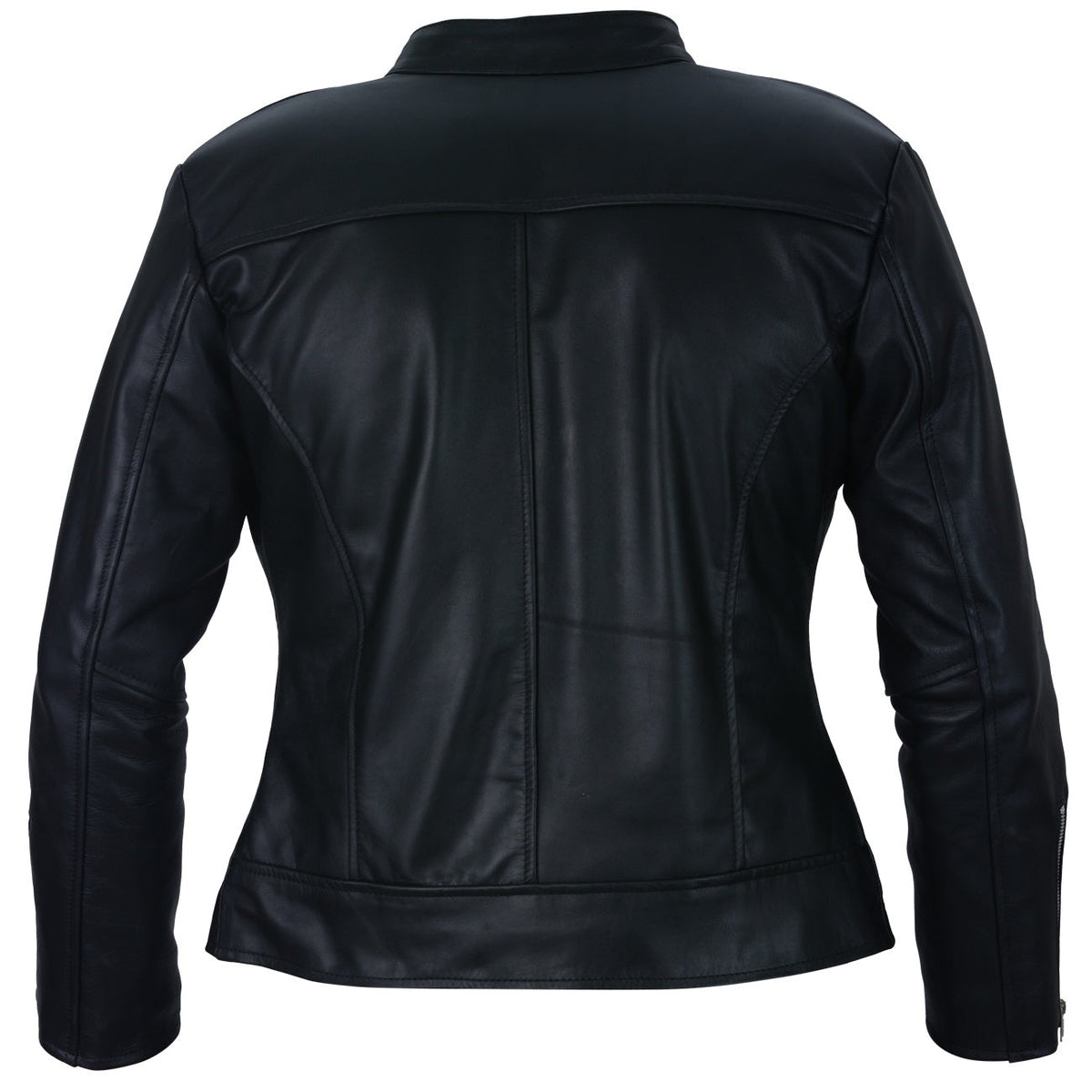 Elana Black Leather Jacket