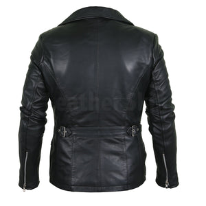 Classy Black Brando Genuine Leather Jacket