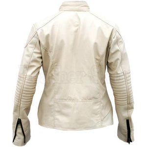 Women Off-White Real Leather Jacket