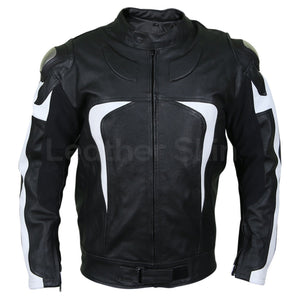 black leather jacket mens motorcycle