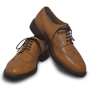 mens leather shoes in tan color
