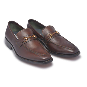 mens Bit Loafer shoes with gold metal