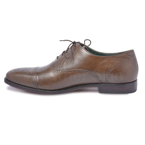 side of oxford genuine leather shoes for men