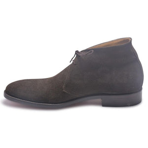 gray suede boots for men