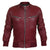 maroon leather jacket mens