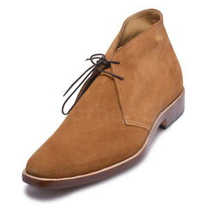 chukka boots in tan color mens