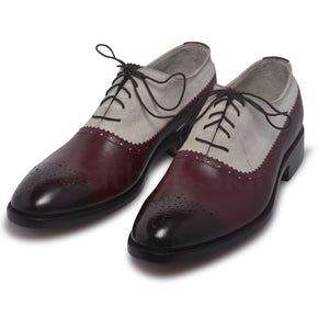 brogue mens shoes genuine and suede leather