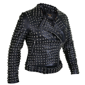 jacket with studs women