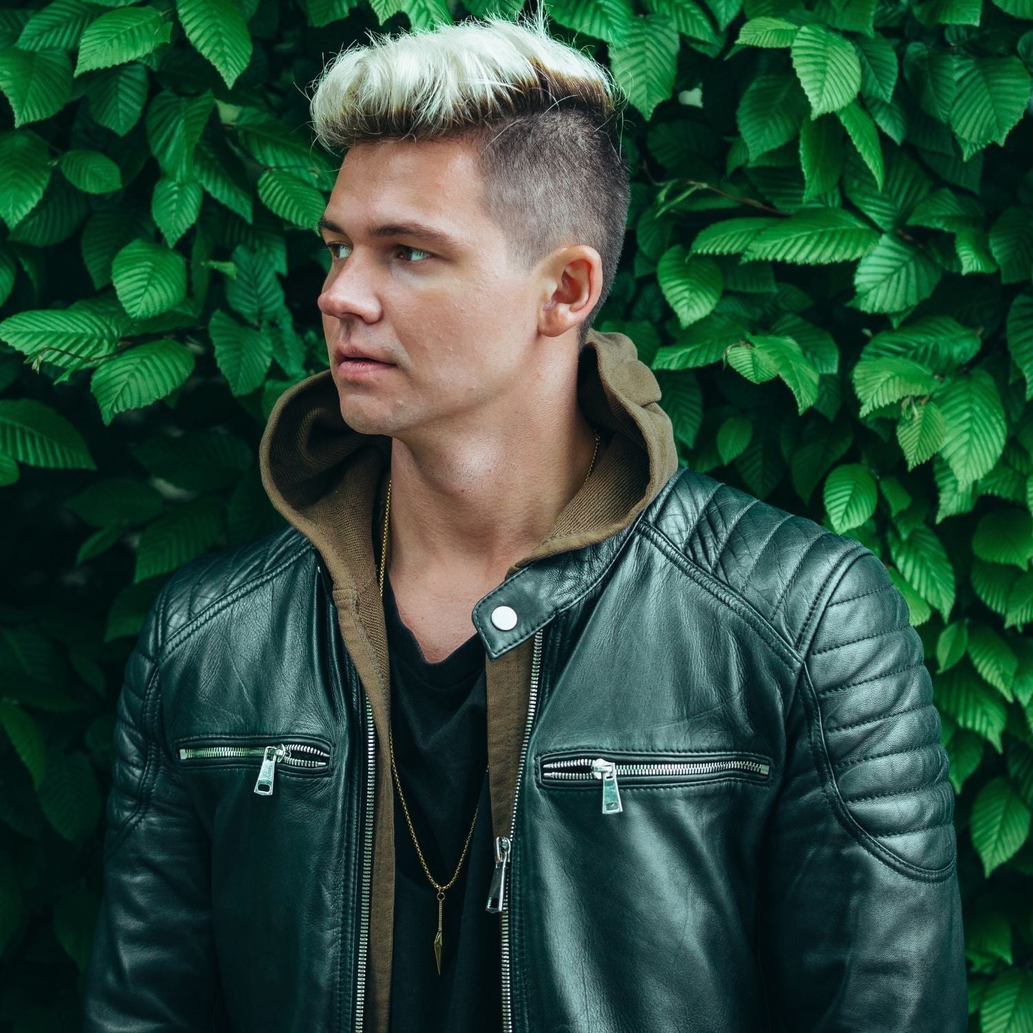Try These Men's Green Leather Jacket Outfits For an Elevated Look