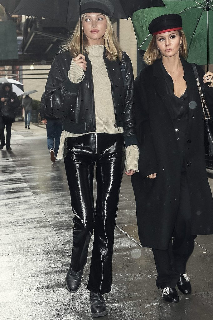 Walk along the road with Style - Elsa Hosk out in NewYork