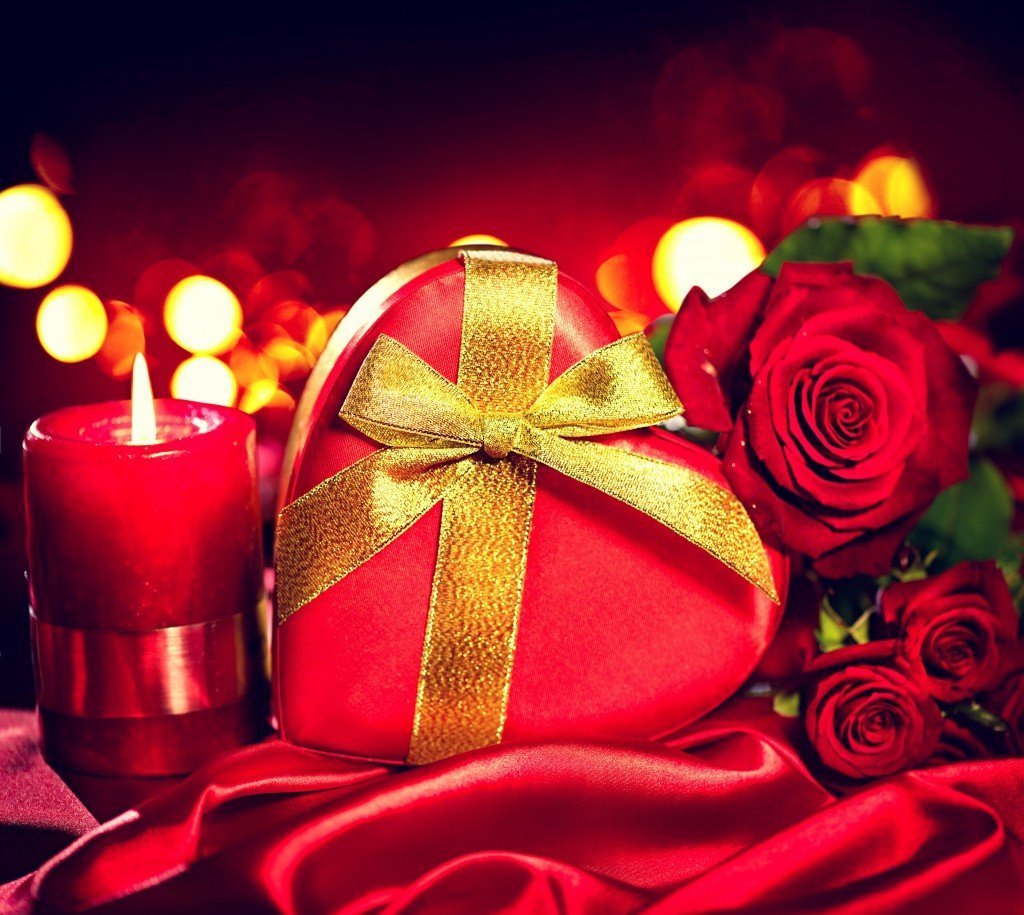 Valentine leather bag