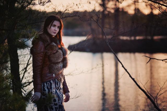 shearling leather jacket