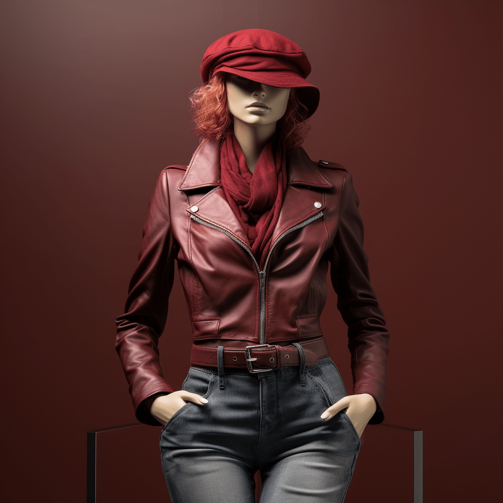 Styling Essentials Mastering the Burgundy Leather Jacket Outfit