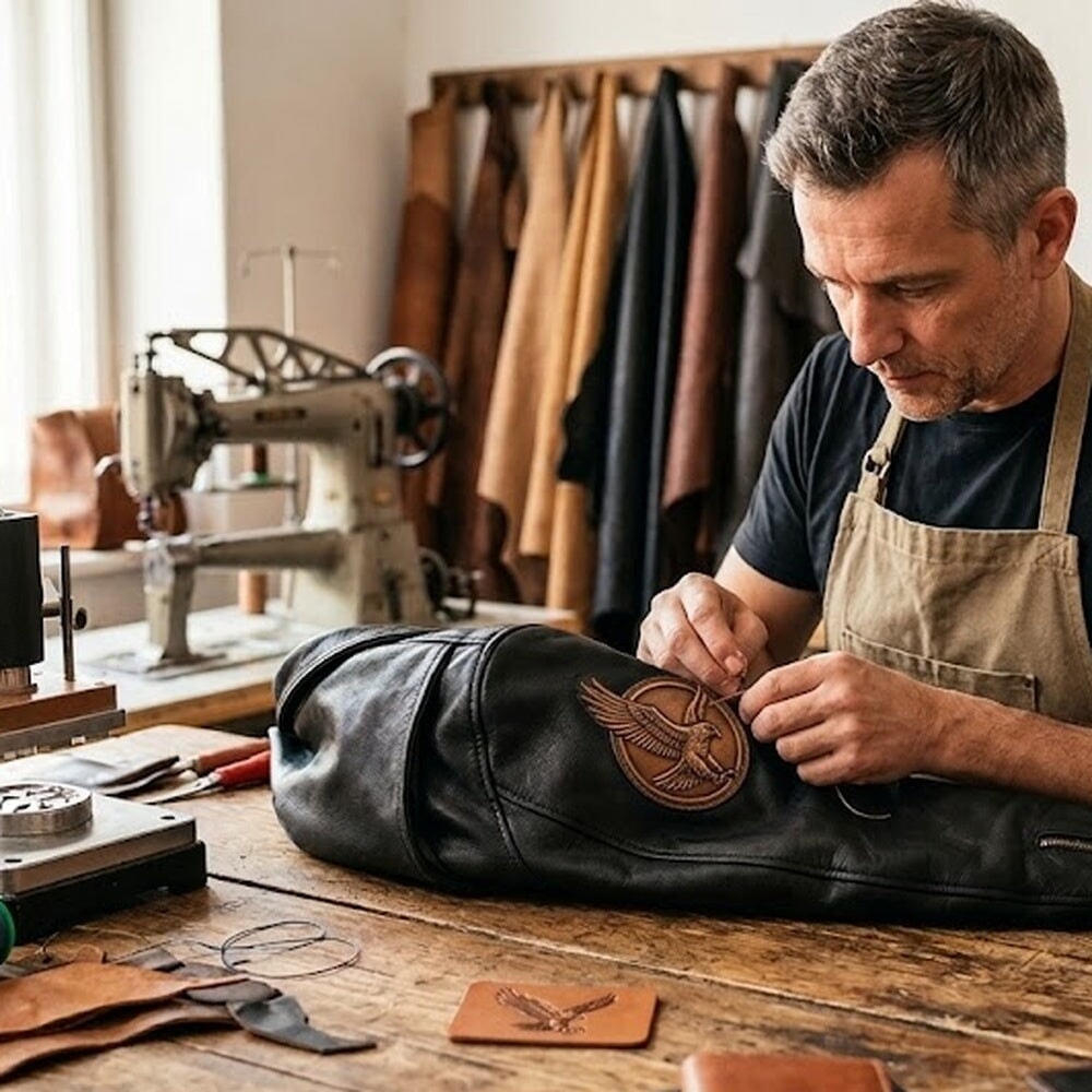 Custom Leather Jackets with Logo: Branding Options Explained