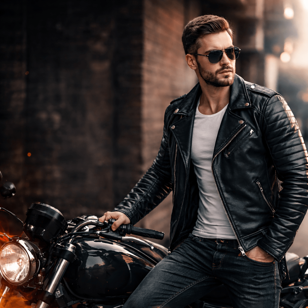 Custom Motorcycle Leather Jackets: Design, Protection & Fit