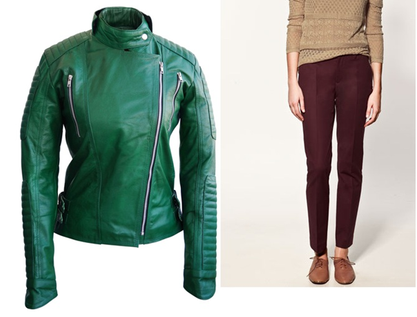 green brando jacket