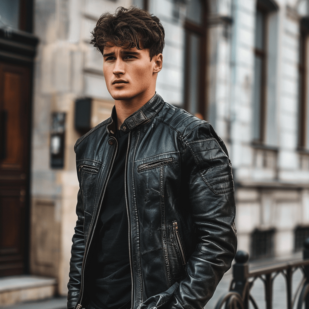 How should a leather jacket fit