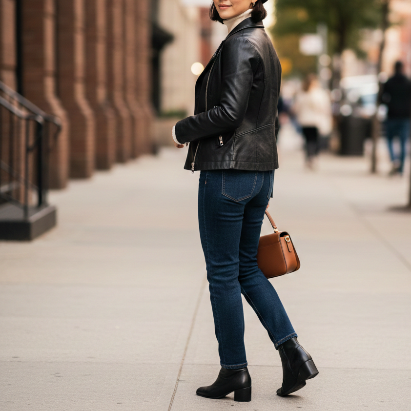 How to Choose the Best Petite Leather Jacket
