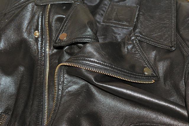 Clean Biker Jacket - Black, Leather Jackets