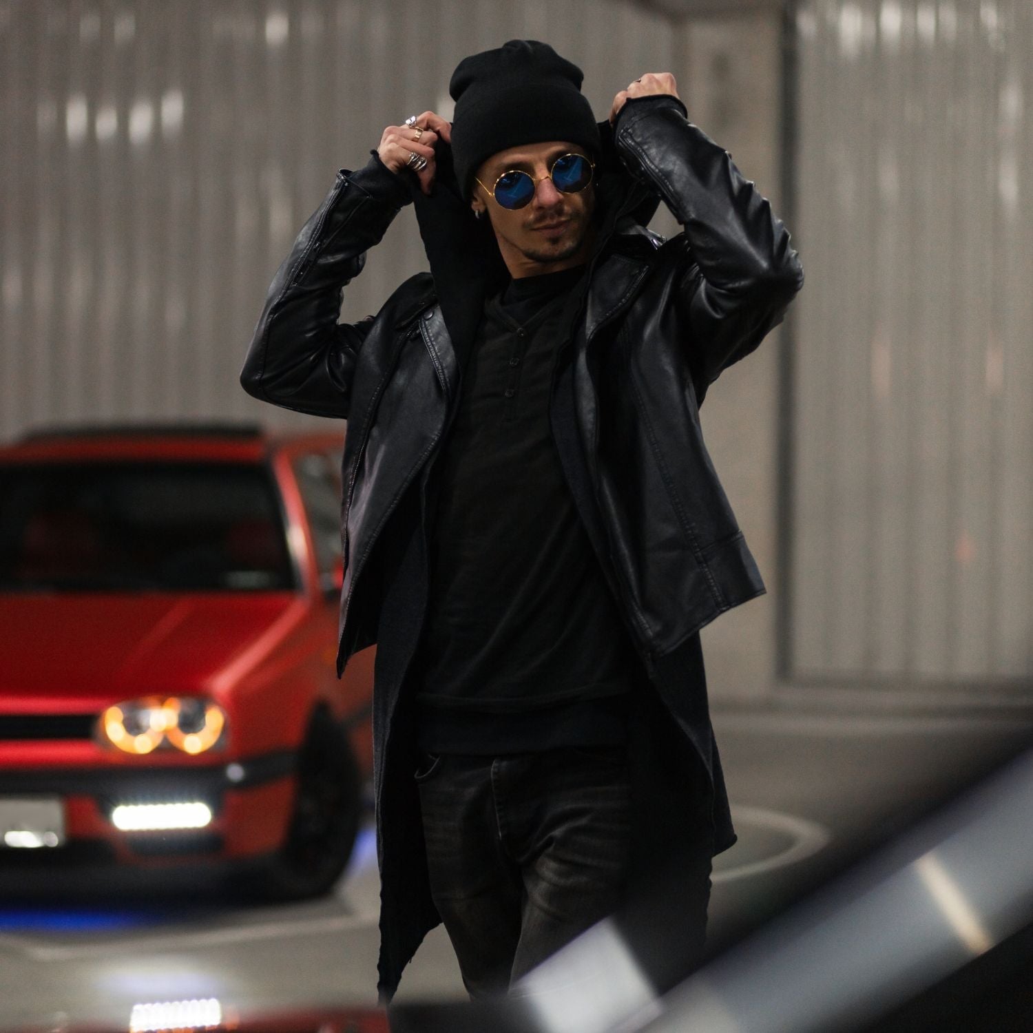 Ace the Trend: How to Wear a Leather Jacket with a Hoodie?