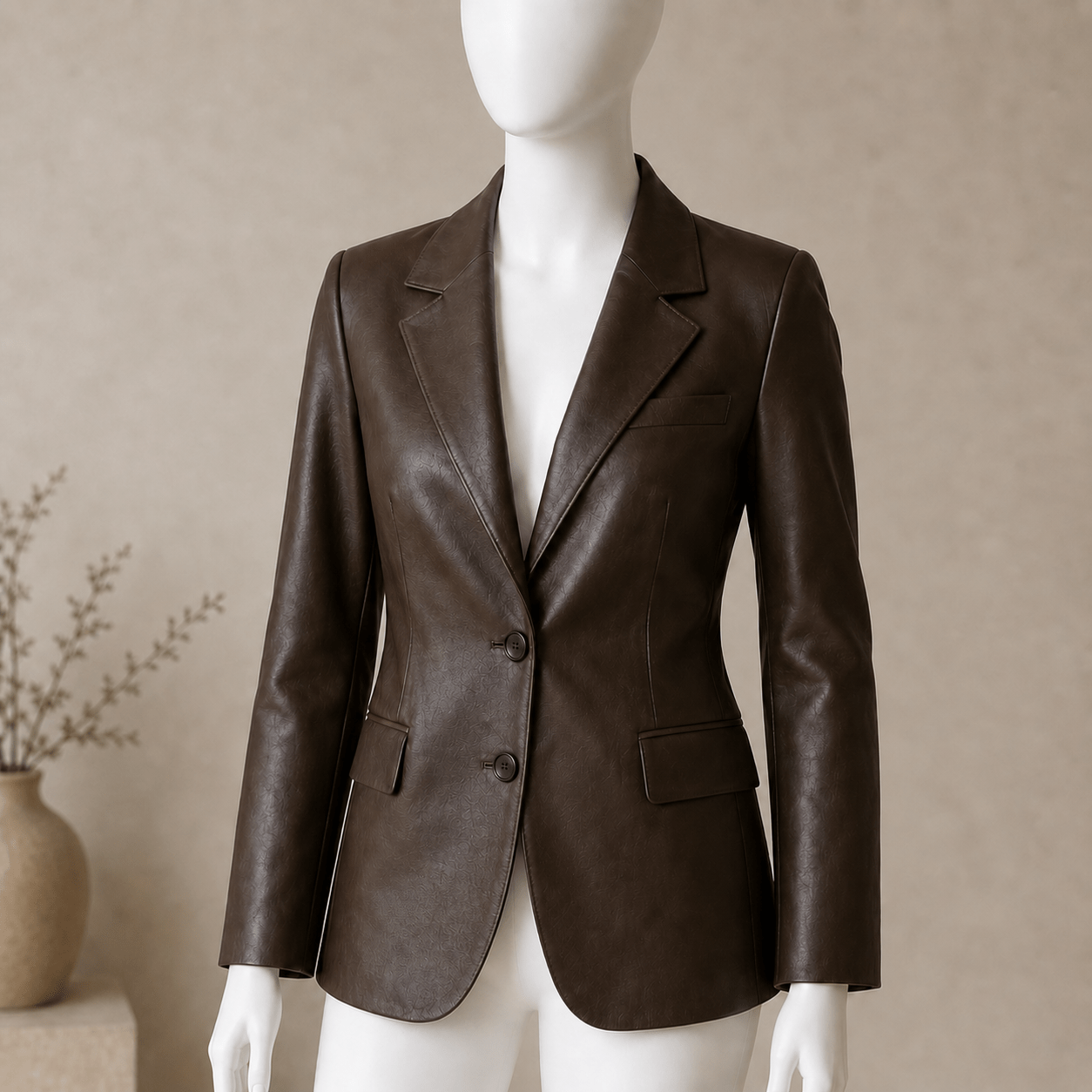 Plus Size Leather Blazers for Women: Work & Casual Styling