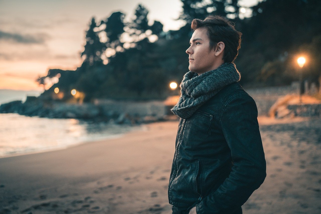 rough leather jacket