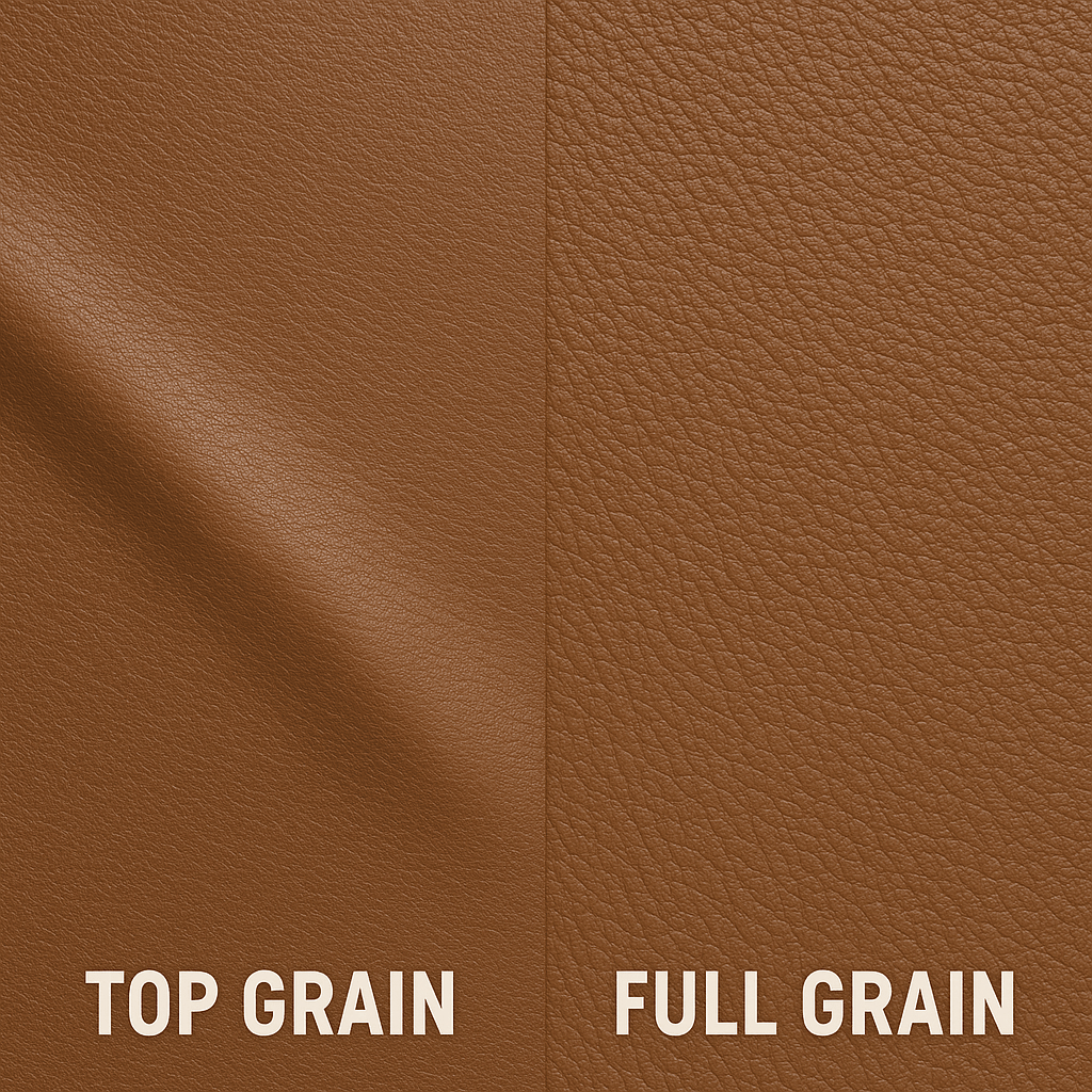 Top Grain vs Full Grain: Which Leather Is Best for You?
