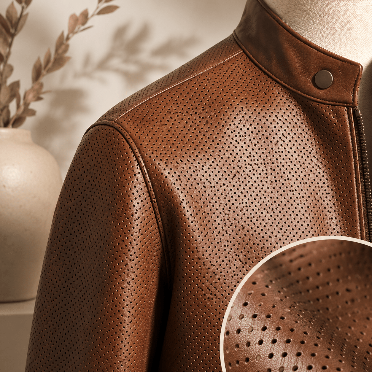 Breathe Easy in Style: What is Perforated Leather?