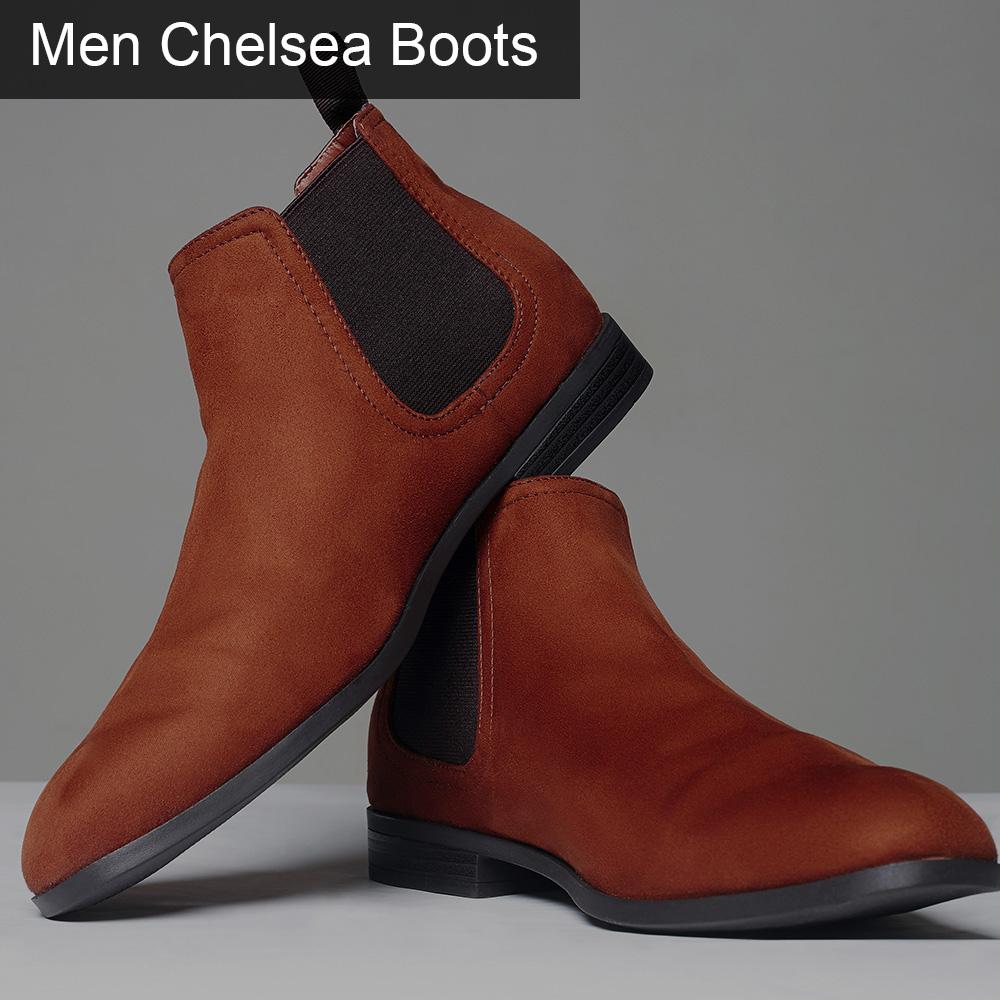 Men's Chelsea Boots - Leather Skin Shop