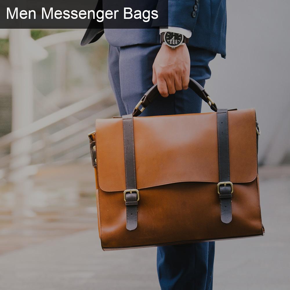 Mens messenger outlet bag for work