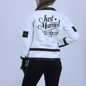 Just Married Leather Jacket