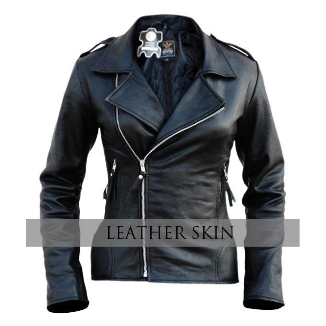 NWT Black Brando Men Women Unisex Genuine Leather Jacket - 100% Genuine ...
