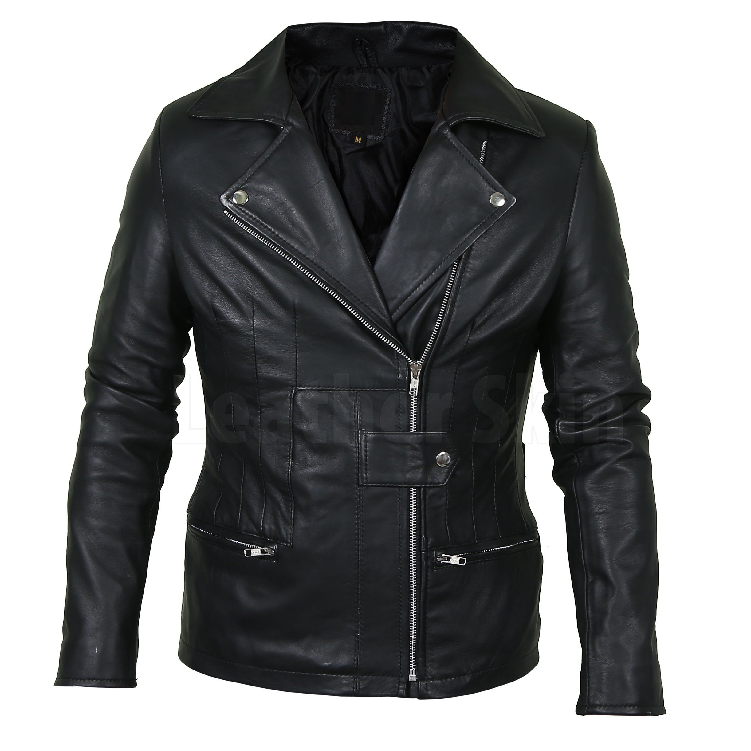 Classy Black Brando Genuine Leather Jacket