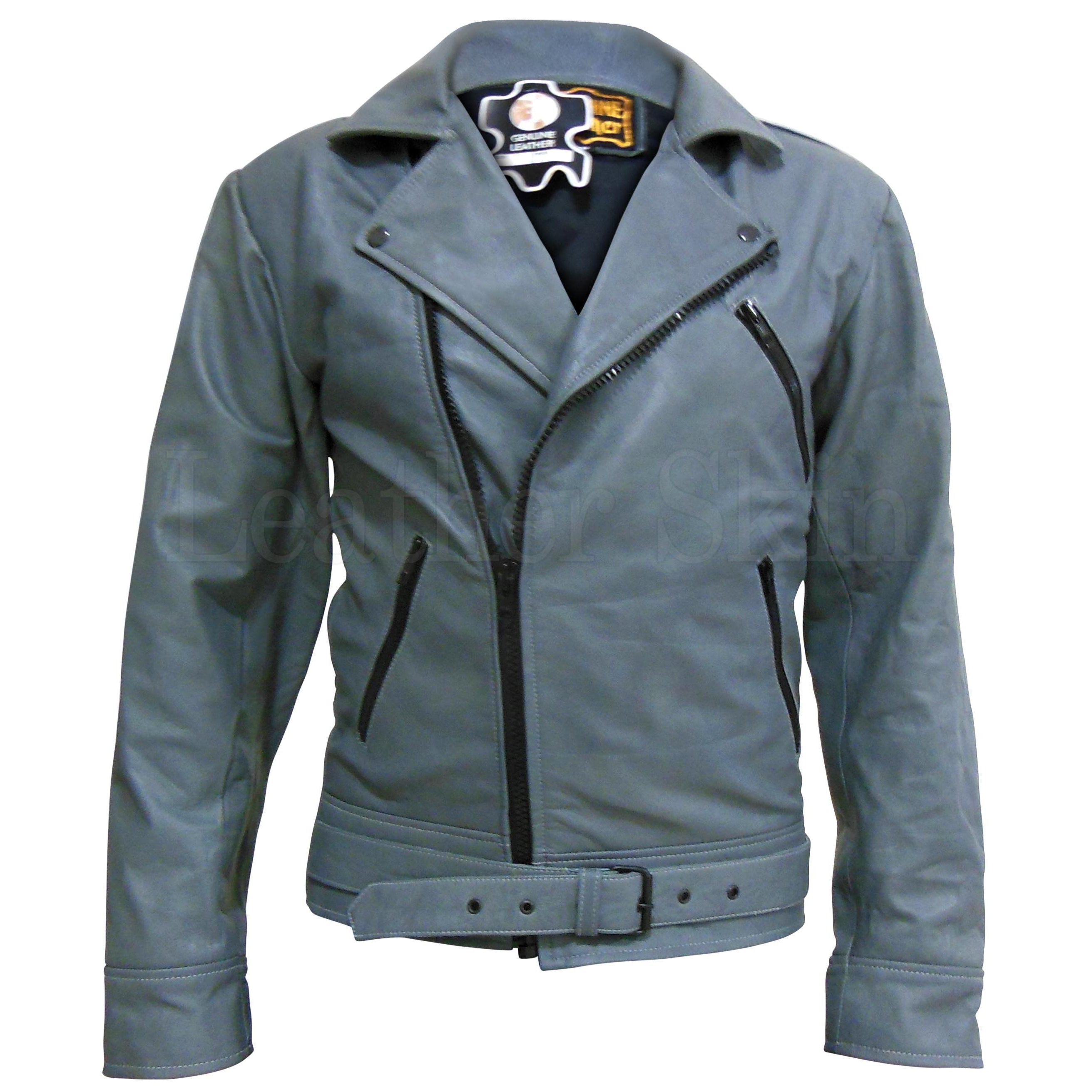 ▪️80‘s【GRAY】 JACKET シングル ボックスシルエット グレー 良品 GUCCI グッチ トムフォード期 スエード レザー シングル