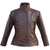Women Brown Cow Genuine Leather Jacket