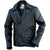 Men Black Brando Genuine Leather Jacket
