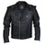 black motorcycle leather jacket mens