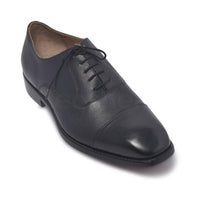 Home / Products / Men Black Formal Laces Genuine Leather Shoes