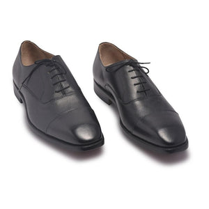 Black Leather Shoes for Men