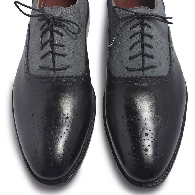 black and grey dress shoes BRUNO MARC Men s Knitted Oxford Casual Dress Shoes