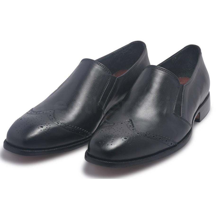 men brogue leather shoes