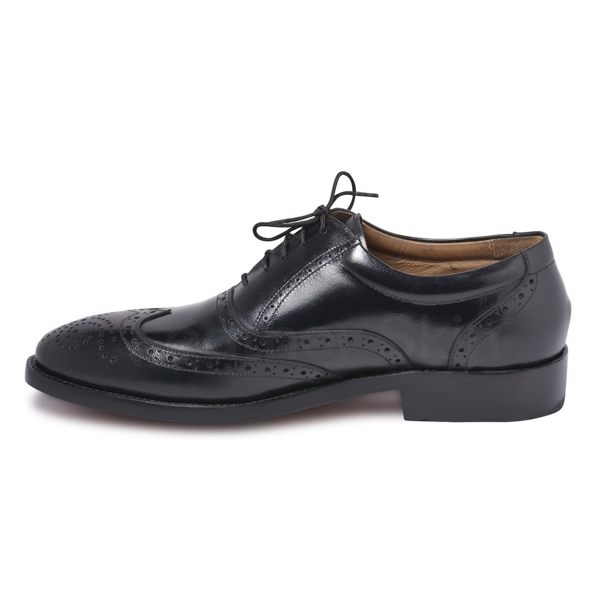 shiny oxford leather shoes mens