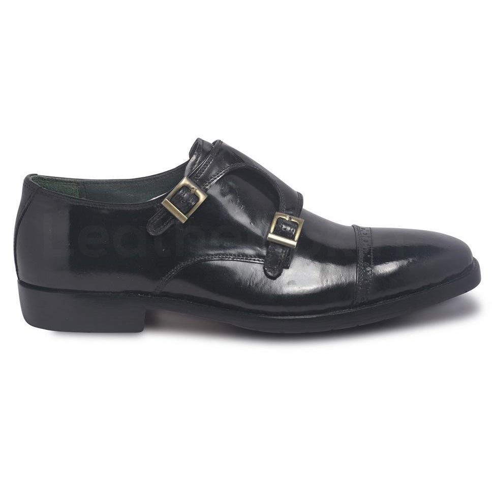 monk leather shoes for men