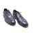 Men Oxford Blue Leather Shoes