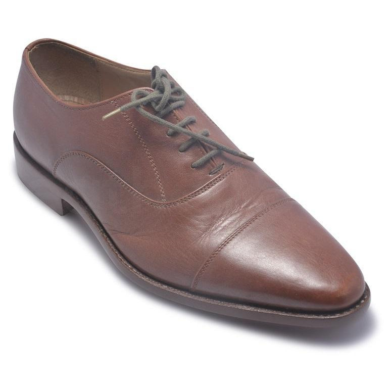 Men Brown Classic Genuine Leather Shoes with Laces - Leather Skin Shop Men Brown Classic Genuine Leather Shoes with Laces - Leather Skin Shop