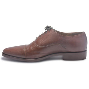 Oxford Brown Classic Leather Shoes