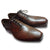 Men Brown Oxford Brogue Leather Shoes