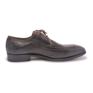 Leather Shoes in Chocolate Brown Color