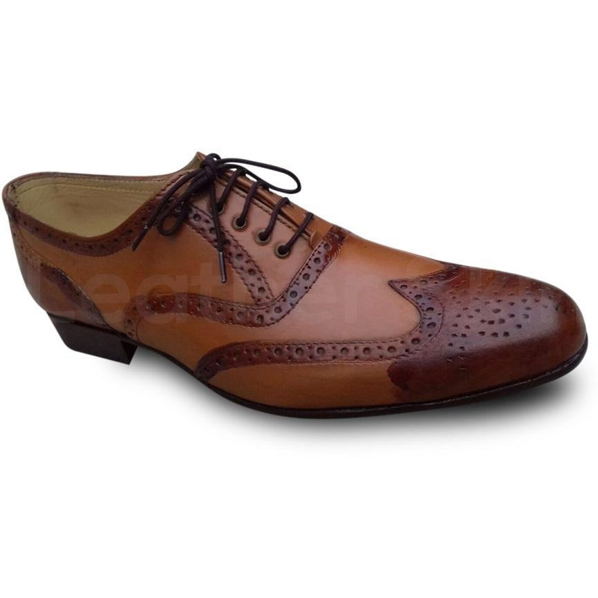 oxford brown leather shoes